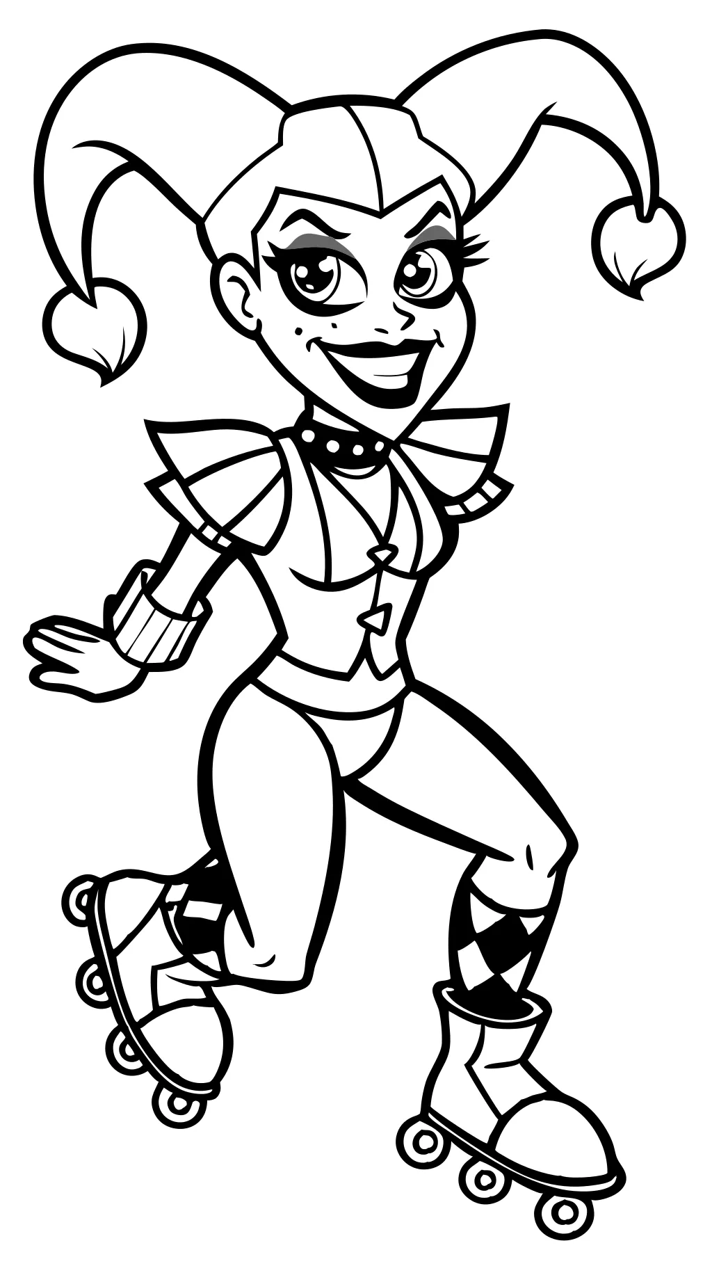 harley quinn joker coloring pages